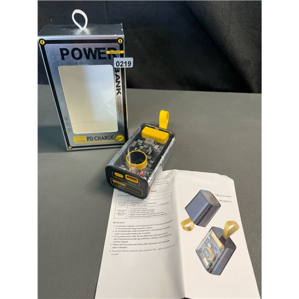 Lot of 1 High Capacity 10,000mAh Powerbank/Portable Charger w/ USB-C Fast Charge - New Sealed!