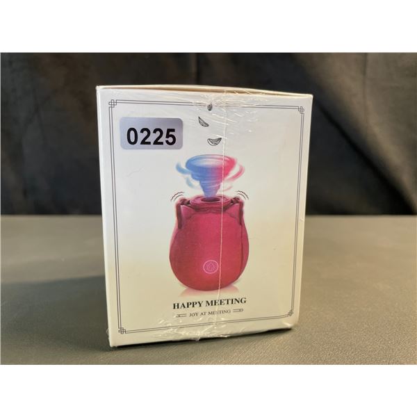 Lot of 1 Vibrating/Clitoral Sucking Rose Sex Toy for Women - New Sealed