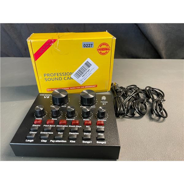 Lot of 1 Professional Live Sound Card - Brand New