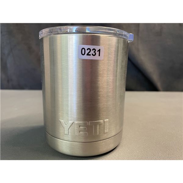Lot of 1 YETI Mug - Silver - Brand New!