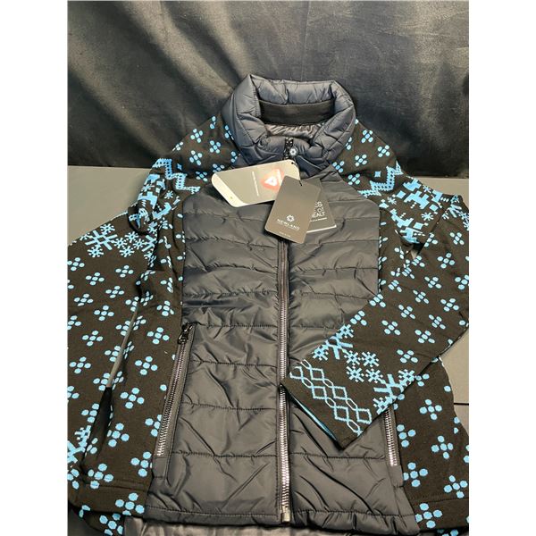 Lot of 1 Newland Sport & Lifestyle Women's Full-Zip Performance Ski Sweater - NEW - Size Medium