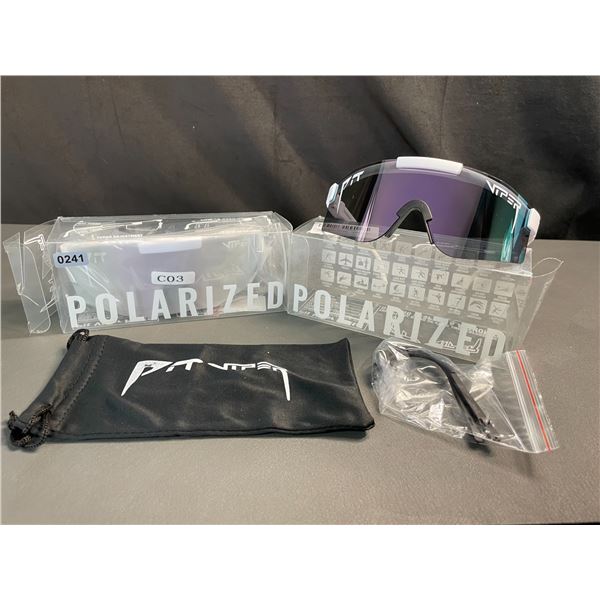 Lot of 2 Pit Viper Polarized Sunglasses - Brand New