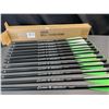 Image 1 : Lot of 1 12-Pack of 20-inch Carbon Crossbow Bolts - Brand New
