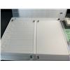 Image 3 : Lot of 2 Large Magnetic Whiteboard/Acrylic Weekly Planner Board Sets - 15 inch - Brand New!