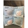 Image 1 : Lot of 4 Light-Up 3D Whale Bath Toys - Brand New