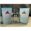 Image 1 : Lot of 2 Bottles of Adidas Ice Dive After-Shave - New - 100ml Each