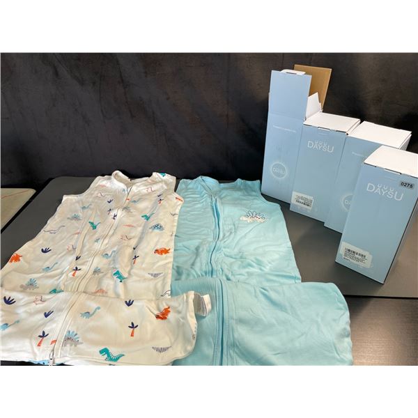 Lot of 4 Sets of Baby Sleep Sacks/Wearable Blankets (2 Per Box) - 12-18Months - New