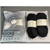 Image 2 : Lot of 2 Packs of Ruixue Mens Performance Invisible/No-Show Socks - 10 Pairs Per Pack/20 Total! NEW