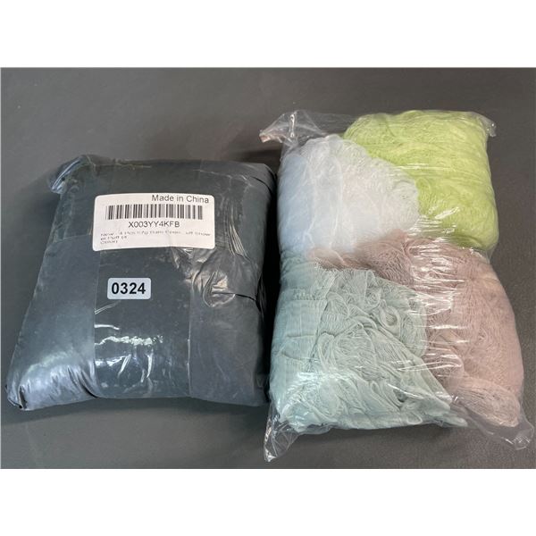 Lot of 2 Multi-Packs of Loofahs/Bath Shower Sponges - 4PCs Each/8 Total - New