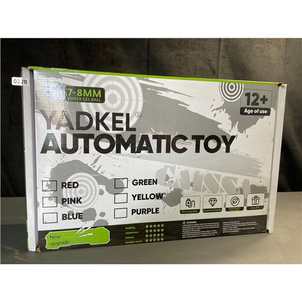 Lot of 1 Yadkel Electric Automatic Gel Ball Blaster Gun - Brand New!