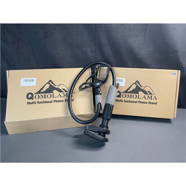 Lot of 2 Canjoy Flexible Gooseneck Phone Holders for Bed; "Lazy" Phone Holders - Brand New!