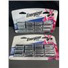 Image 1 : Lot of 2 Multi-Packs of Energizer 123 Lithium Batteries -12 PCS Each/24 Total - Brand New!
