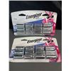 Image 1 : Lot of 2 Multi-Packs of Energizer 123 Lithium Batteries -12 PCS Each/24 Total - Brand New!