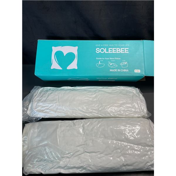 Lot of 1 Box of Soleebee Throw Pillow Inserts - 18 x 18inch - 2 in Box - Brand New!