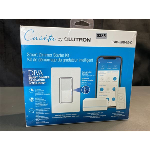 Lot of 1 Caseta by Lutron Smart Dimmer Starter Kit - Brand New