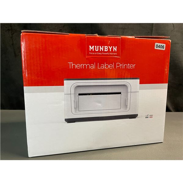 Lot of 1 Munbyn Thermal Label Printer - USB Label/Shipping Label Printer - Brand New! ($180 RETAIL!)