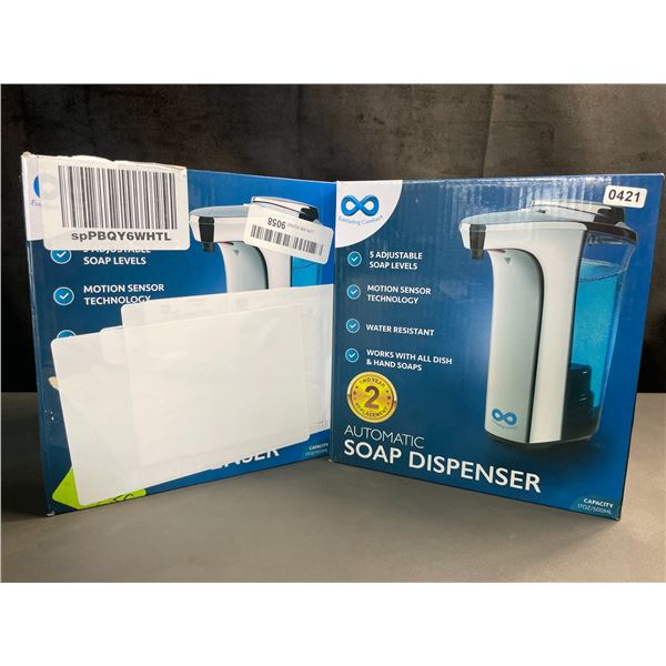 Lot of 2 Automatic Soap Dispensers