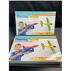 Image 1 : Lot of 2 Flaunting Aircraft Projectile Airplane Toy Sets - Brand New