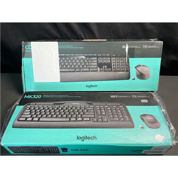 Lot of 2 Logitech Keyboards - New