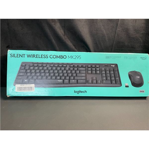 lot of 1 Logitech Mk295 Silent Wireless Combo Set - New