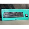 Image 1 : Lot of 1 Logitech MK335 Full Size Wireless Combo with Media Shortcut Keys Keyboard - New