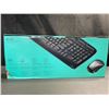 Image 2 : Lot of 1 Logitech MK335 Full Size Wireless Combo with Media Shortcut Keys Keyboard - New