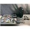 Image 1 : Lot of 1 Playstation 2 Console with Games, Controllers, and Cords - Used