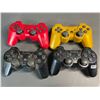 Image 1 : Lot of 4 Playstation 2 Controllers - Used