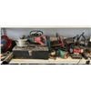 Image 1 : Lot of 1 Entire Shelf of Miscellaneous Goods - Reseller's Dream Lot! - Used Brand Name Tools!