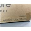 Image 2 : Lot of 1 Bedsure Memory Foam Pet Crate Mat - 29 x 18 x 3 inch - New