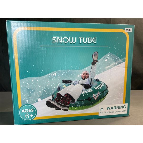 Lot of 1 Inflatable Snow Tube for Adults/Kids - 47 Inch Size - Brand New