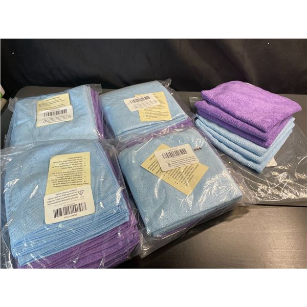 Lot of 5 Packs of Microfiber Cleaning/Detailing Towels - 6 Per Pack/30 PCS Total - Brand New!