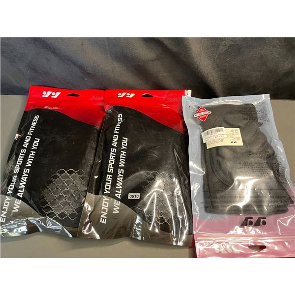 Lot of 3 Packs of Knee Protective Pads - Brand New