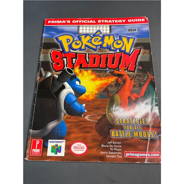 Lot of 1 Official Nintendo Power Magazine - Pokemon Stadium Front Cover - Collectible Item