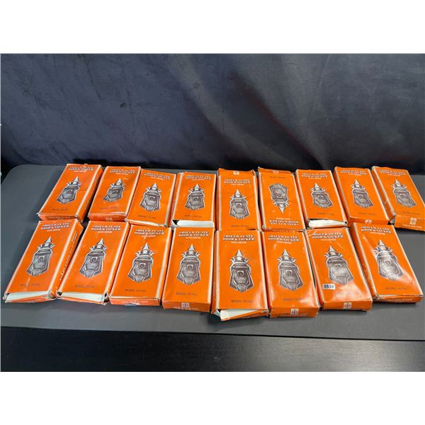 Lot of 17 Shield Plate Door Knockers - New