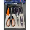 Image 2 : Lot of 1 30-Pack of Zebra Z-Grip Pens & 1 Set of 2 Heavy Duty Scissors - NEW