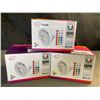 Image 1 : Lot of 3 Multi-Packs of RGB/White LED GU10 Light Bulbs - 4 Per Pack/12 Total - Brand New