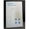 Image 3 : Lot of 1 Shlinux LED Desk Lamp - Clamp Lamp w/ Flexible Gooseneck; 18inch Wide Size - Brand New!