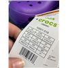 Image 3 : Lot of 1 Pair of Authentic Crocs Shoes - Purple - Unisex Size 12 Womens/Mens 10 - NEW