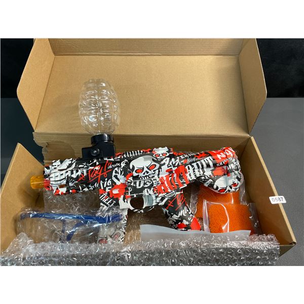 Lot of 1 M416 Electric/Automatic Gel Ball Blaster Gun - Brand New! (Red)