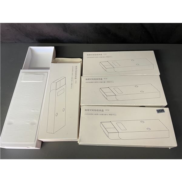Lot of 4 Slide-Out Drawer Organizer/Dividers - New