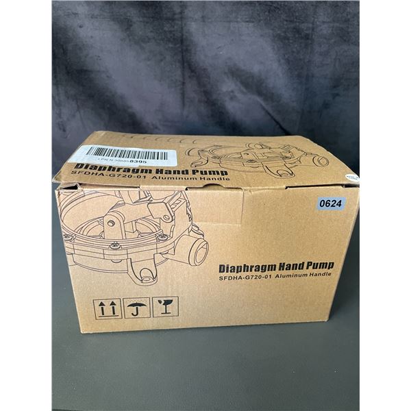 Lot of 1 Diaphragm Hand Pump - New