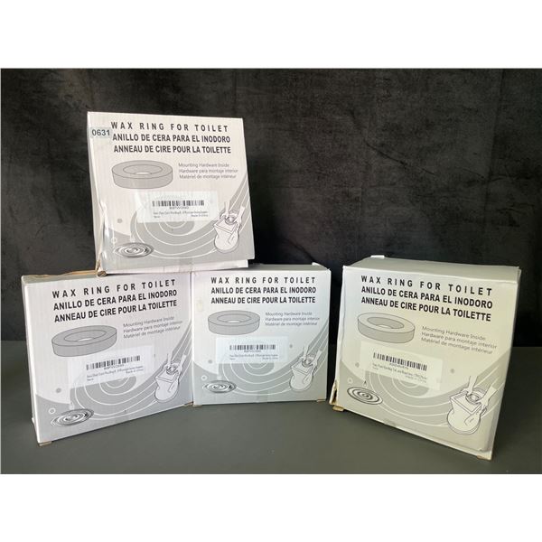 Lot of Wax Rings for Toilets - Brand New Multi-Packs