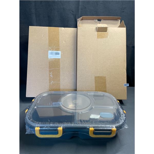 Lot of 2 Bento Style Lunch Boxes - Brand New!