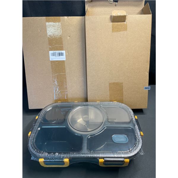 Lot of 2 Bento Style Lunch Boxes - Brand New!