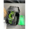Image 2 : Lot of 1 Huepar Box-1G 45m Outdoor Green Cross Line Self-leveling Laser Level Tool - Brand New