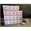 Image 1 : Lot of 20 Boxes of Hemway Premium Ultra sparkle Craft Glitter - Great for Epoxy Work/Crafts! New