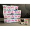 Image 1 : Lot of 20 Boxes of Hemway Premium Ultra sparkle Craft Glitter - Great for Epoxy Work/Crafts! New