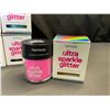 Image 2 : Lot of 20 Boxes of Hemway Premium Ultra sparkle Craft Glitter - Great for Epoxy Work/Crafts! New