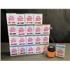 Image 1 : Lot of 20 Boxes of Hemway Premium Ultra sparkle Craft Glitter - Great for Epoxy Work/Crafts! New